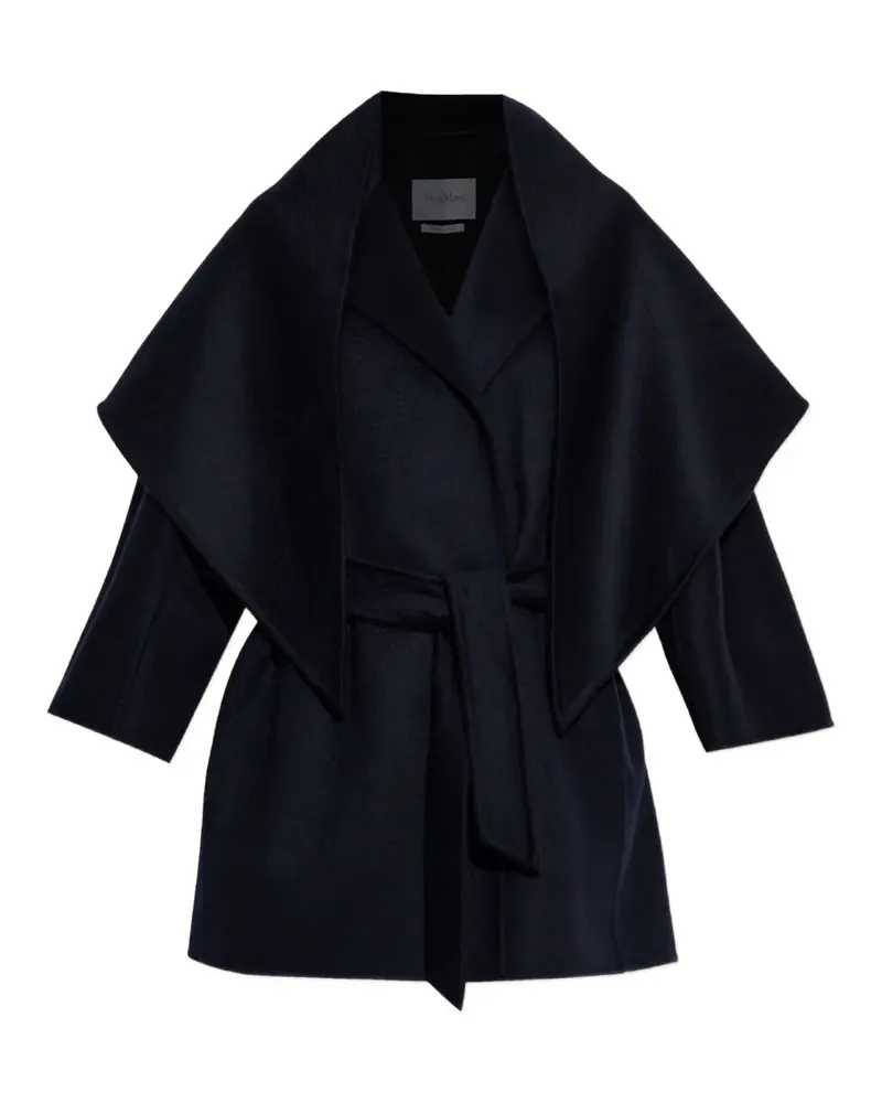 Max Mara Detto belted coat - Blau Blau