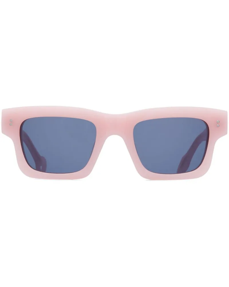 J.W.Anderson Eckige Sonnenbrille Rosa