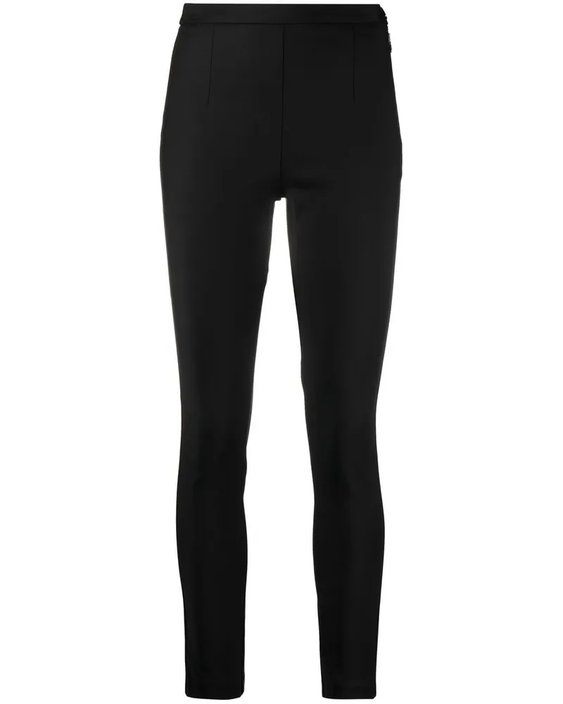 Patrizia Pepe Schmale Hose - Schwarz Schwarz
