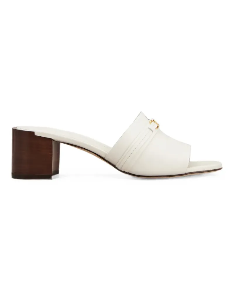 TOD'S Sandalen aus Leder - Weiß Weiß