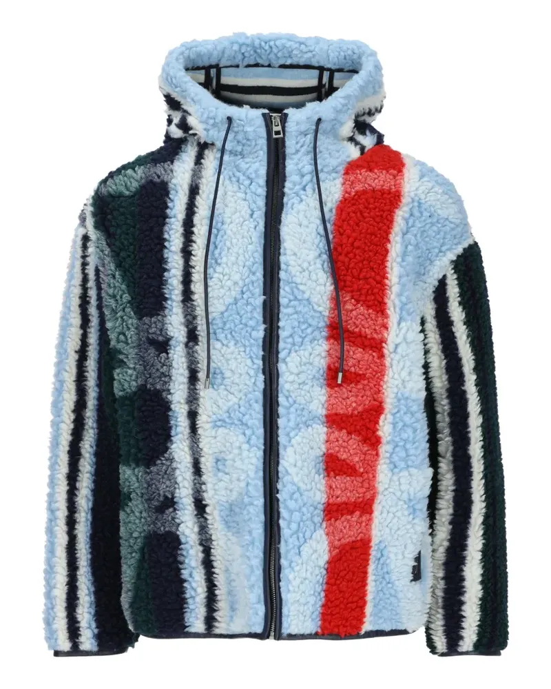 Loewe jacket in fleece - Blau Blau