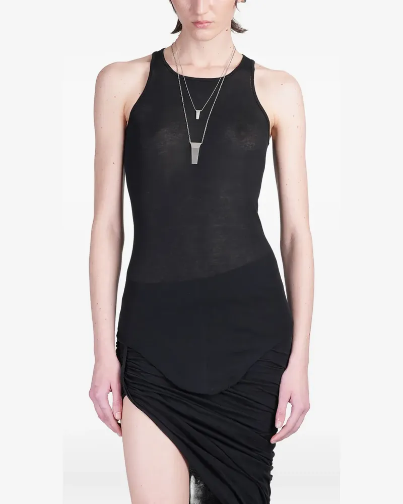 Rick Owens Asymmetrisches Kleid - Schwarz Schwarz
