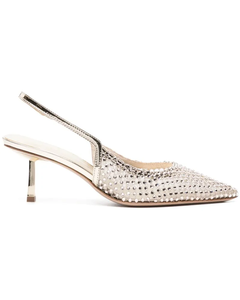 Le Silla Gilda Slingback-Pumps 60mm - Gold Gold