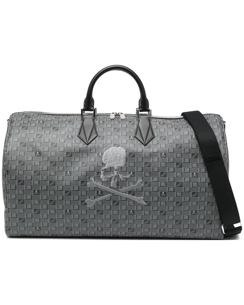 Mastermind World x Moreau kleine Reisetasche mit Muster - Schwarz Schwarz