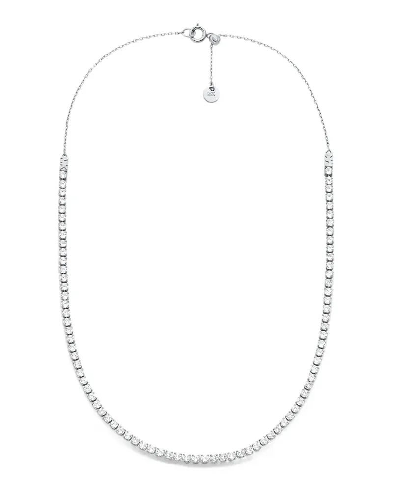 Michael Kors pavé tennis necklace - Silber Silber