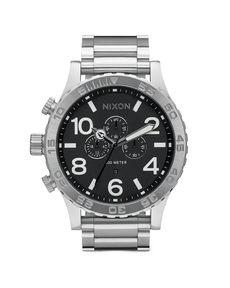 Nixon 51-30 Chrono 48mm - Schwarz Schwarz