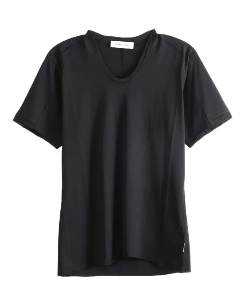 KIKO KOSTADINOV T-Shirt mit U-Ausschnitt - Schwarz Schwarz