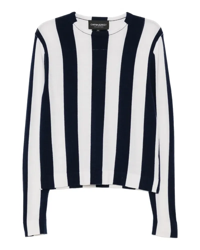 Cynthia Rowley sideline striped sweater - Blau Blau
