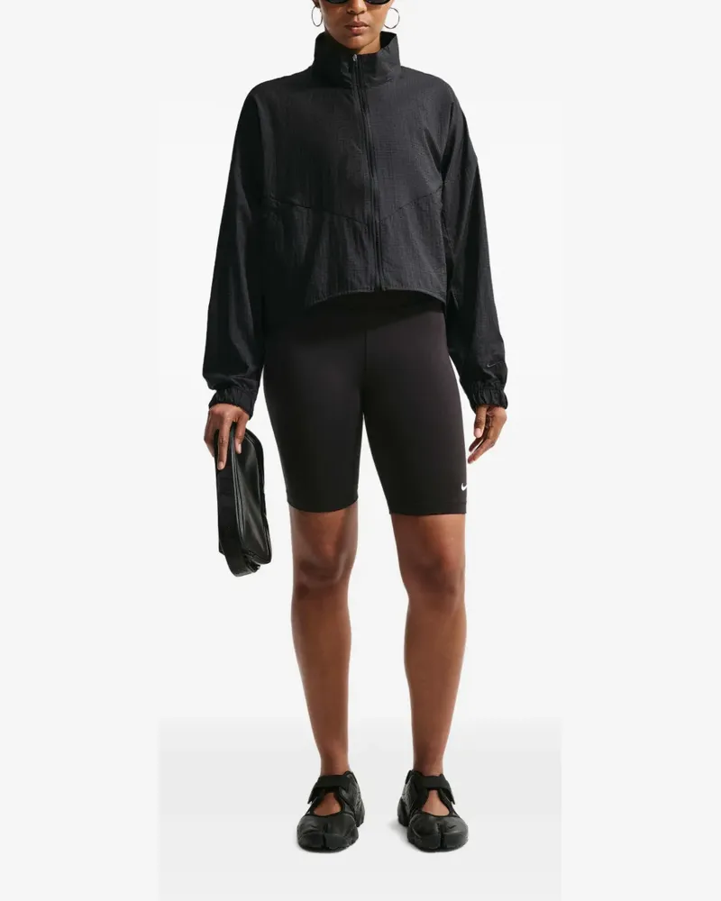 Nike Leichte Jacke mit Reißverschluss - Schwarz Schwarz