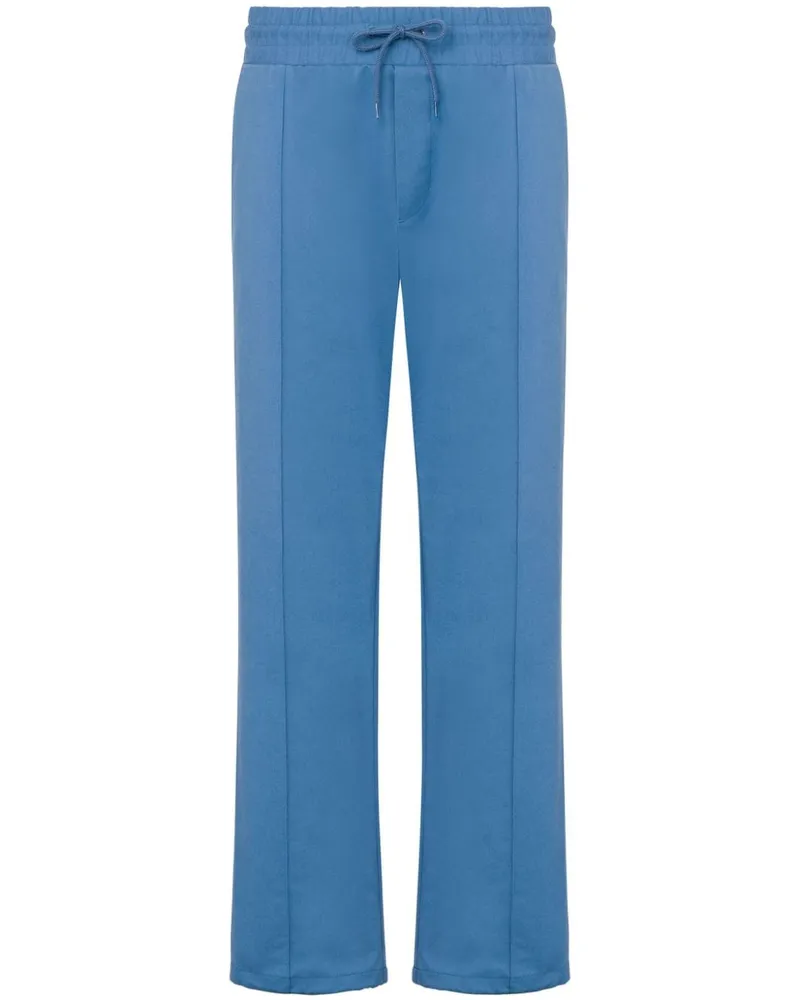 Moschino Gerade Hose mit Kordelzug - Blau Blau