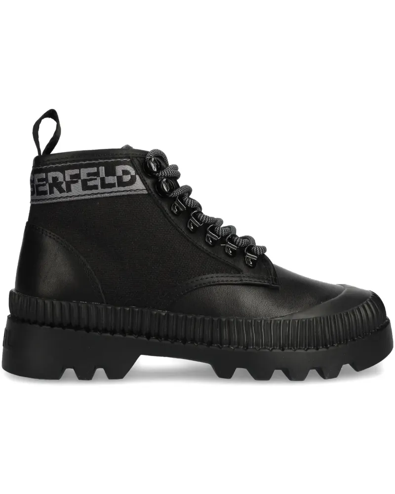 Karl Lagerfeld Trekka Spekulum Stiefel - Schwarz Schwarz