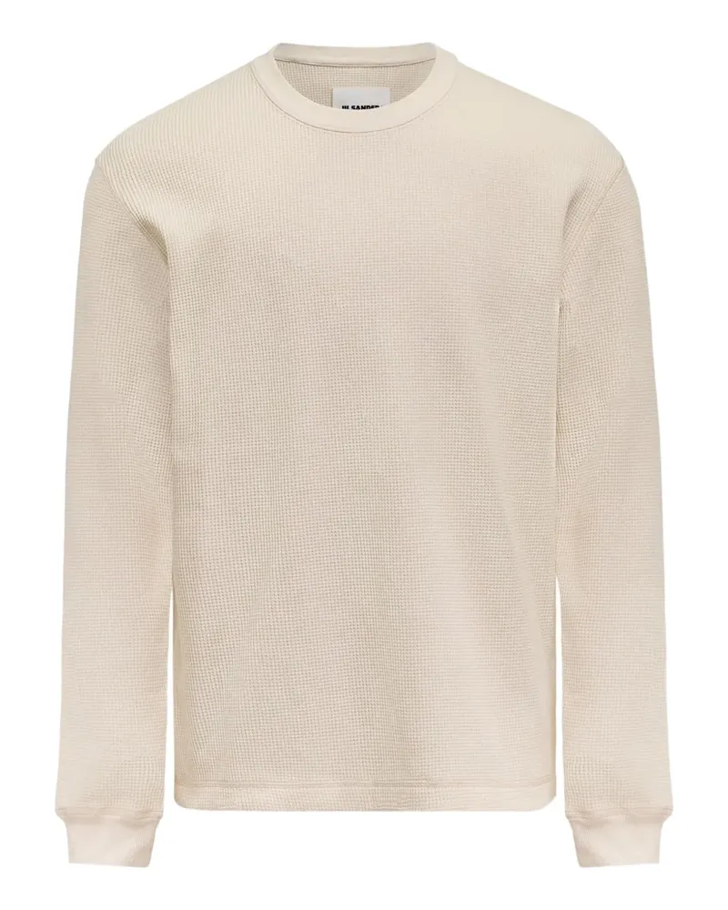 Jil Sander Klassisches Langarmshirt - Nude Nude