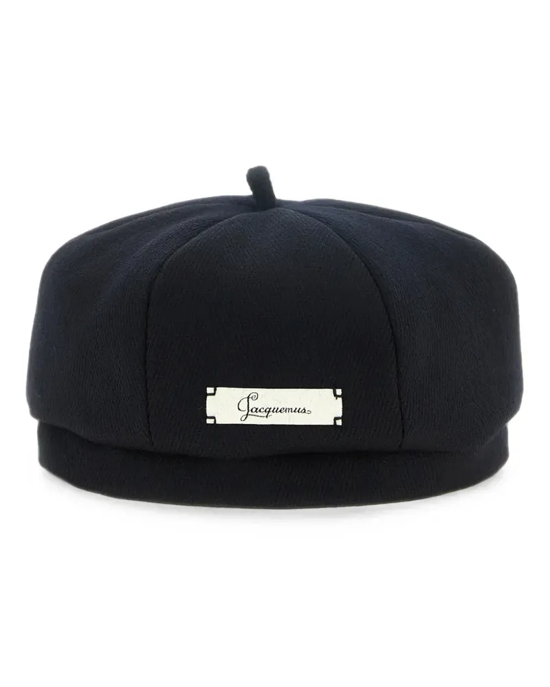 Jacquemus The Cavallo Baskenmütze - Blau Blau
