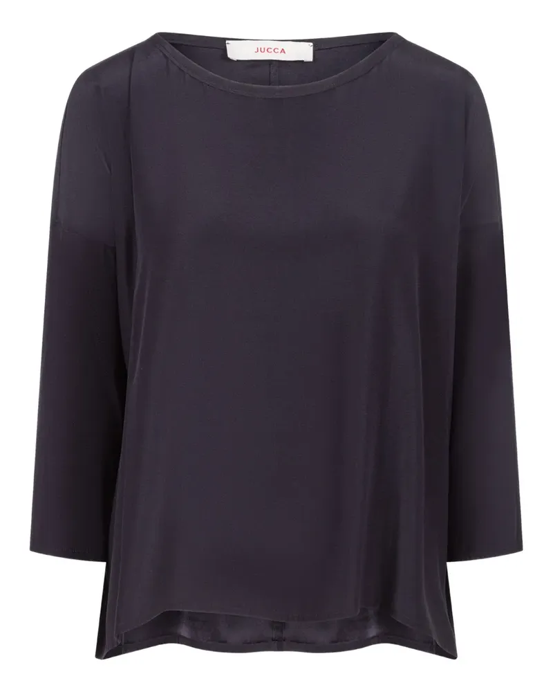 Jucca Bluse mit Dreiviertelärmeln - Violett Violett
