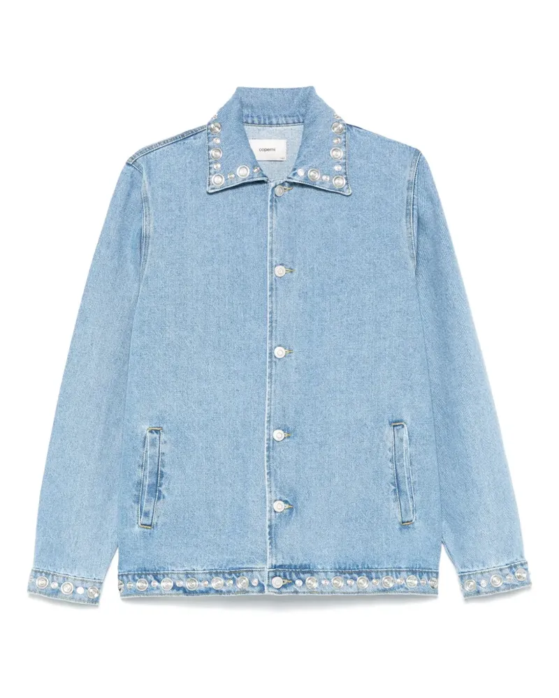 COPERNI Jeansjacke mit Nieten - Blau Blau