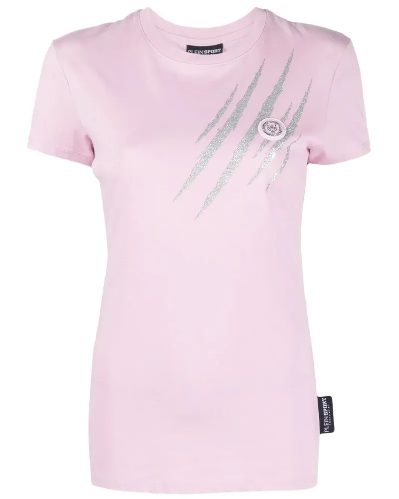 Philipp Plein Klassisches T-Shirt - Violett Violett