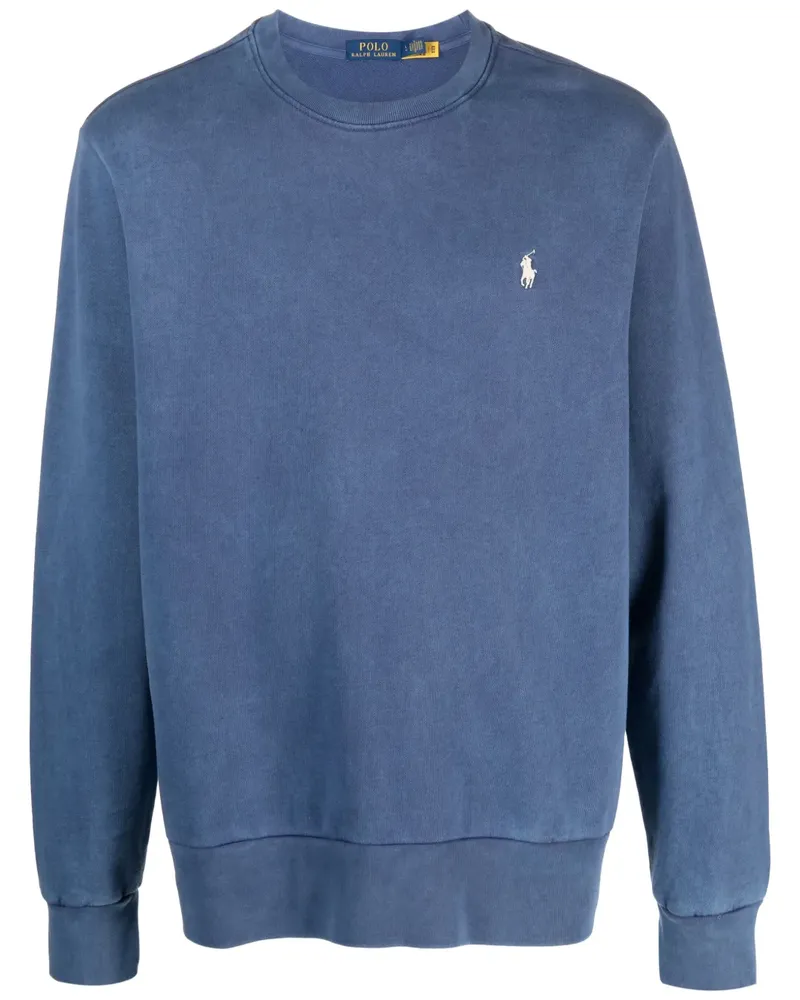 Ralph Lauren Sweatshirt mit Logo-Stickerei - Blau Blau