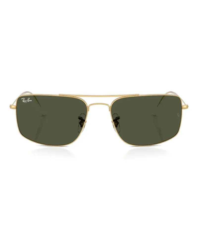 Ray Ban square metal sunglasses - Gold Gold