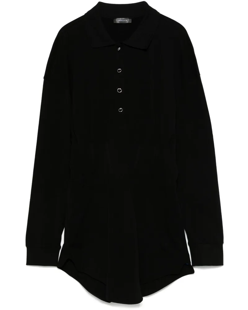 Thierry Mugler Minikleid mit Corsage - Schwarz Schwarz
