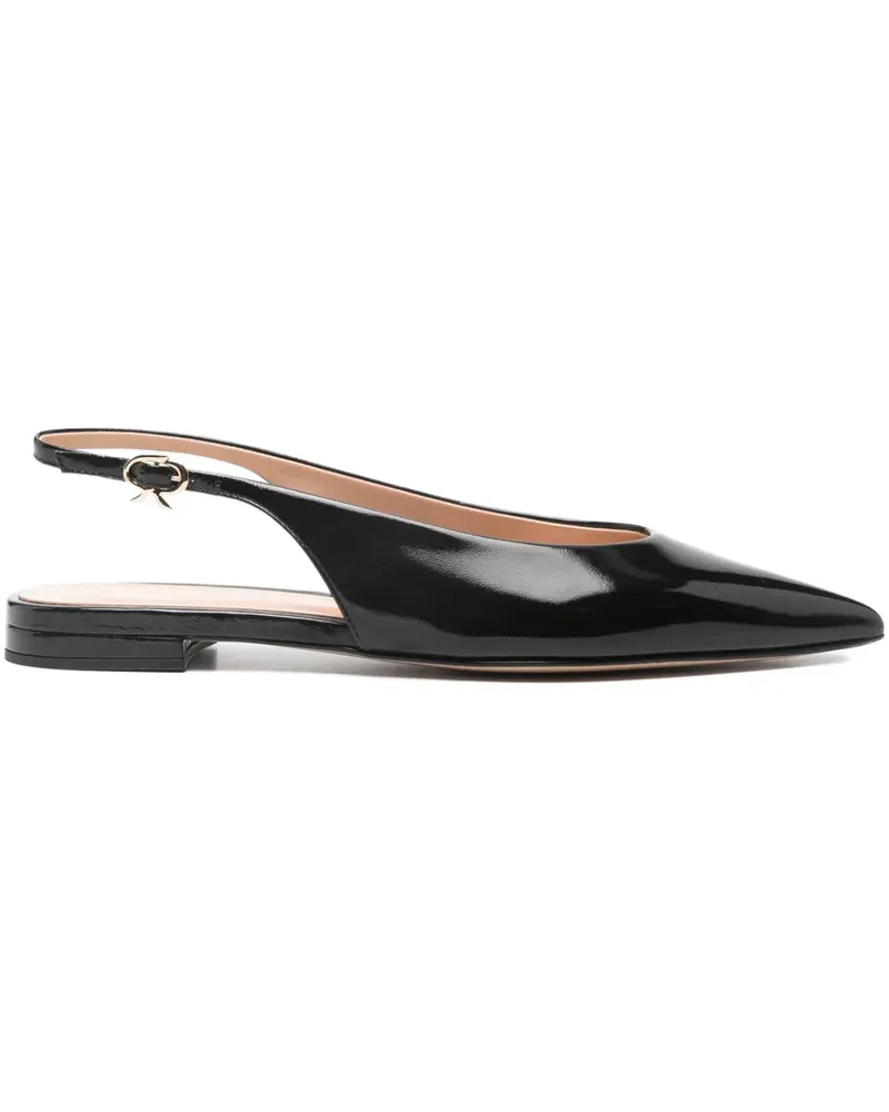 Gianvito Rossi Spitze Slingback-Pumps - Schwarz Schwarz