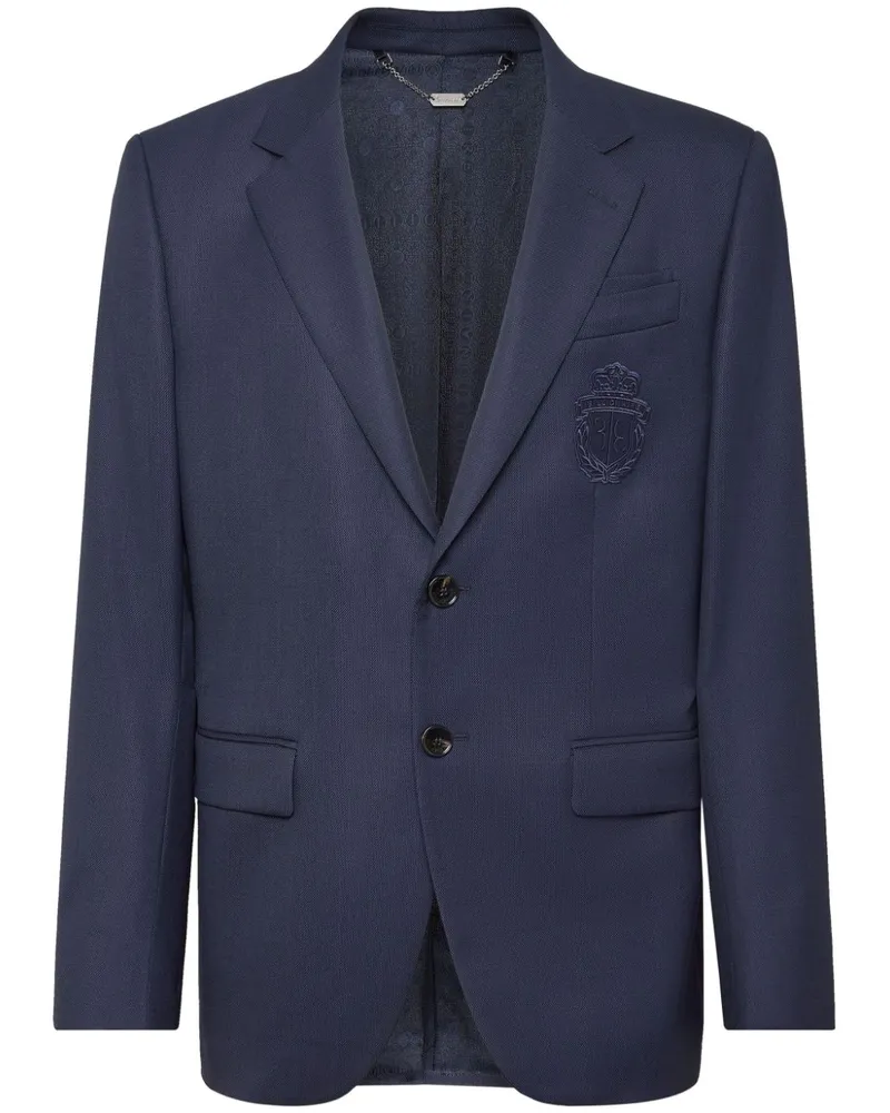 Billionaire Sakko mit Logo-Stickerei - Blau Blau