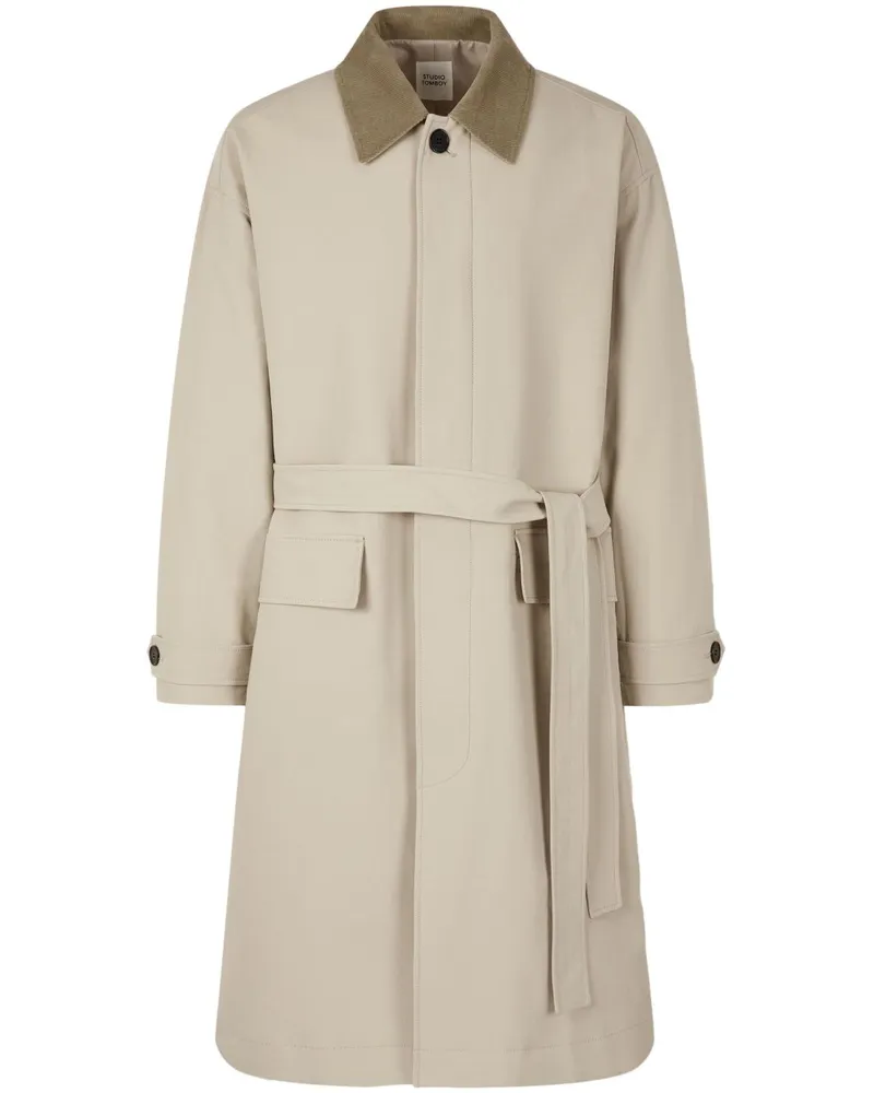 STUDIO TOMBOY Trenchcoat mit Gürtel - Braun Braun