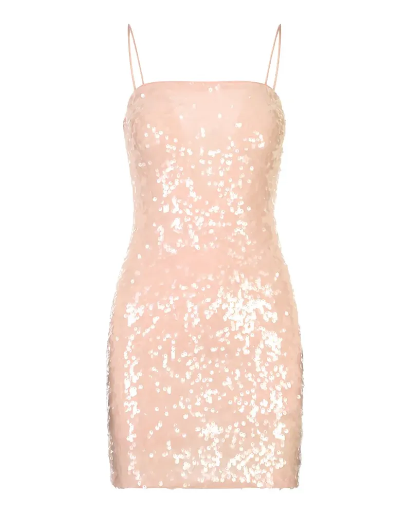 Alice + Olivia Delora sequin-embellished mini dress - Rosa Rosa