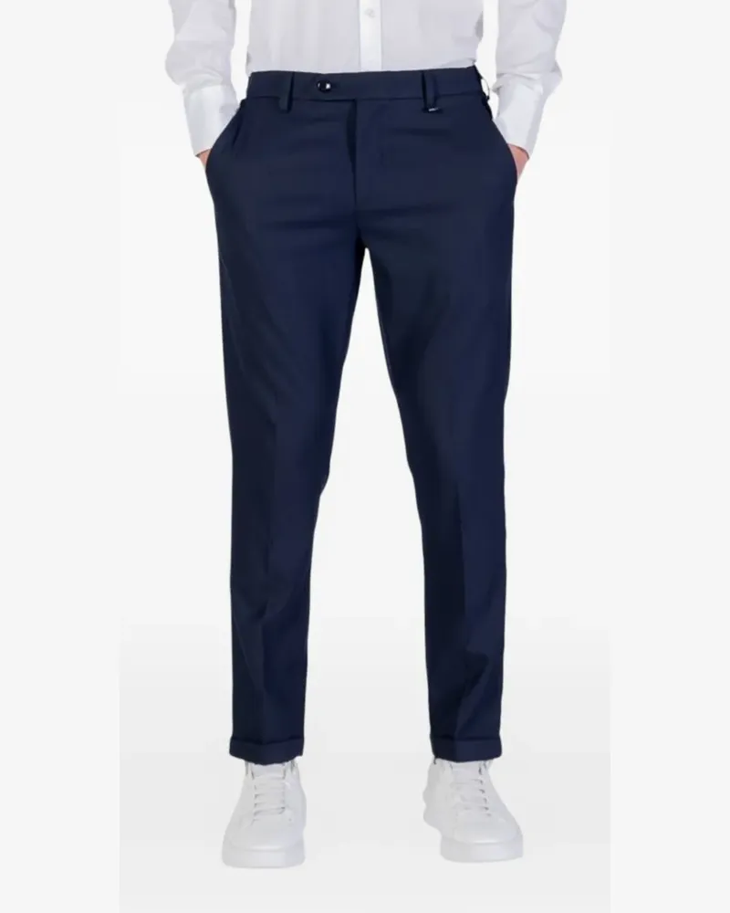 Antony Morato Rad cuffed tailored trousers - Blau Blau
