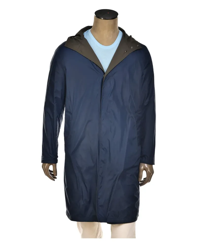 Kiton Kapuzenmantel - Braun Braun