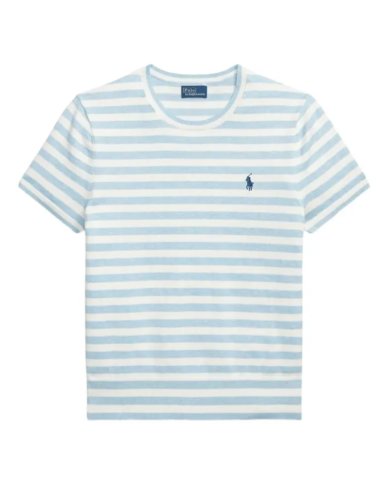 Ralph Lauren Kurzärmeliger Pullover - Blau Blau