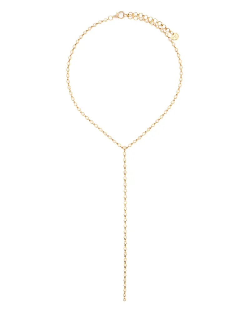 SHAY 18kt Gelbgoldhalskette mit Diamantstern Gold