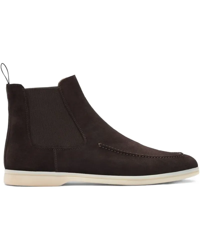 Scarosso Eugenio Moro Scamosciato Chelsea-Boots - Braun Braun