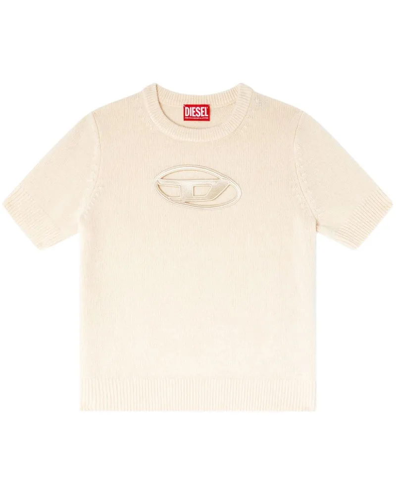 Diesel M-Argarin-SS Strickoberteil - Nude Nude