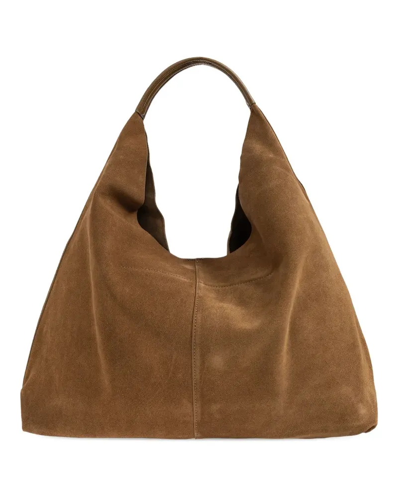 Kurt Geiger large Chelsea Slouch Hobo embellished tote bag - Braun Braun