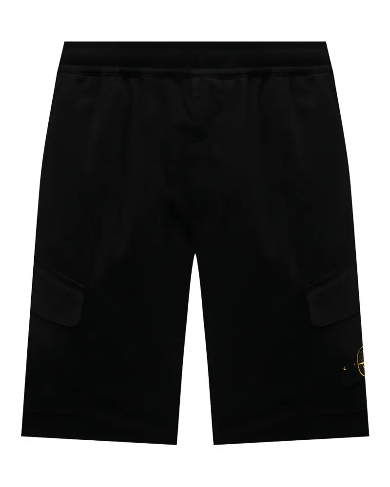 Stone Island Cargo-Shorts mit Logo-Patch - Grau Grau