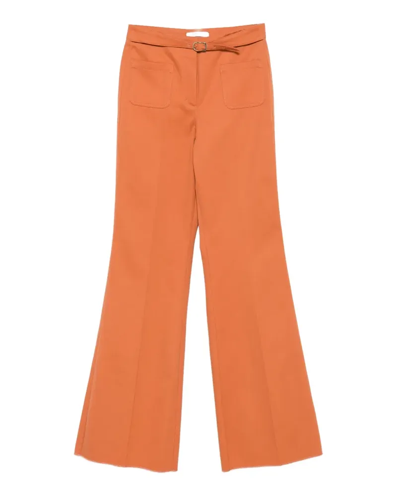 Dorothee Schumacher Ausgestellte Hose mit Gürtel - Orange Orange