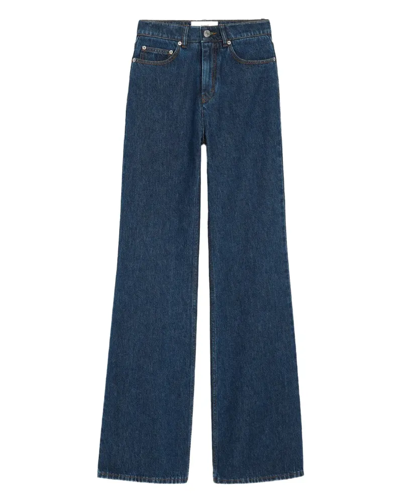 AMI Paris Jeans mit ausgestelltem Bein - Blau Blau