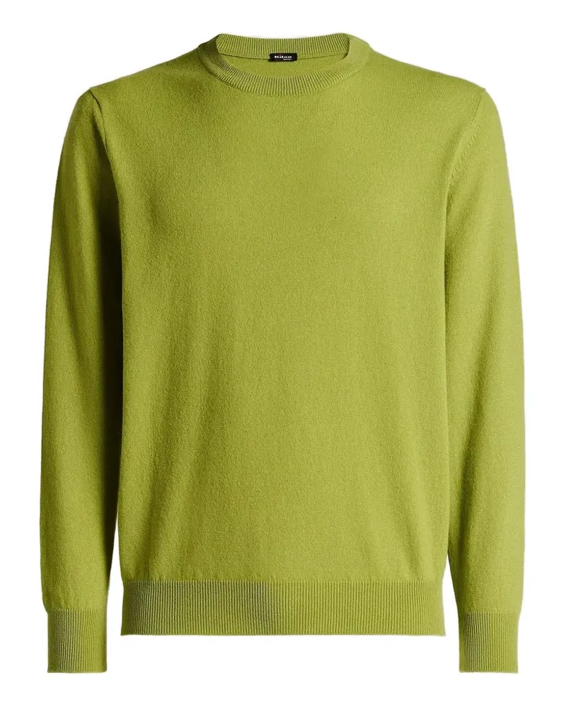Kiton Kaschmirpullover mit rundem Ausschnitt - Grün Grün