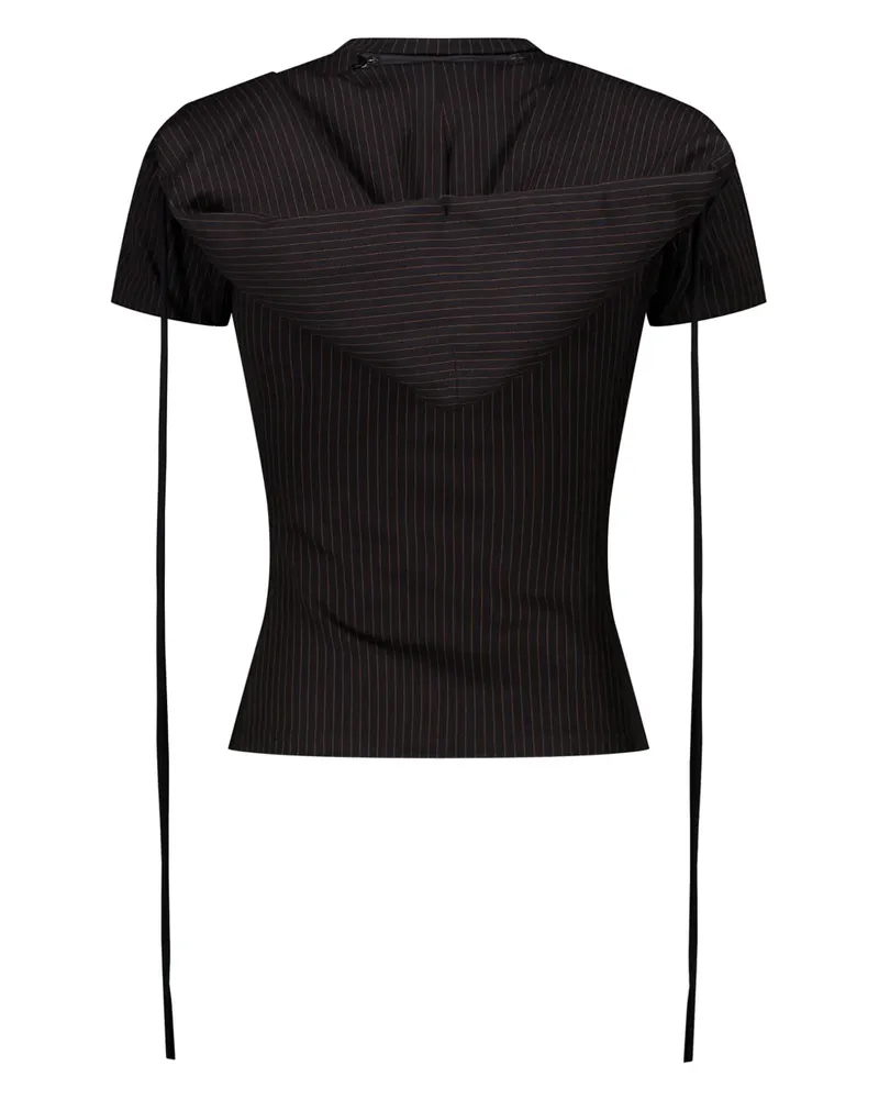 OTTOLINGER T-Shirt mit abnehmbarer Kapuze - Schwarz Schwarz