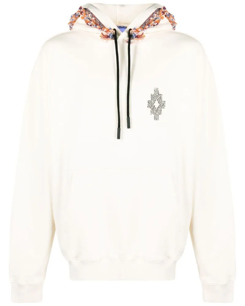 Marcelo Burlon | County of Milan Hoodie mit Fransen - Nude Nude