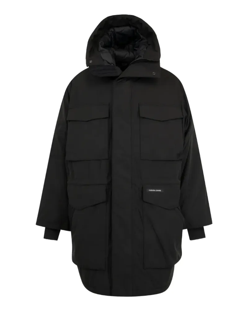 Canada Goose Erie hooded parka - Schwarz Schwarz