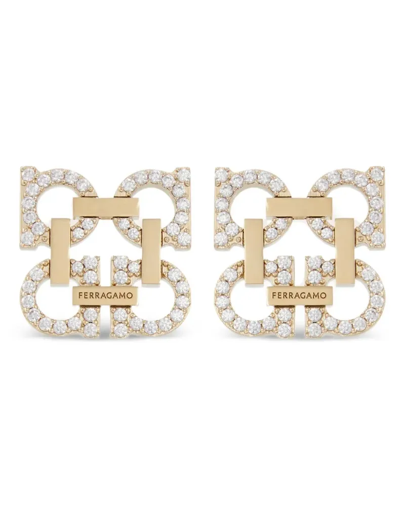 Ferragamo Gancini Ohrclips - Gold Gold
