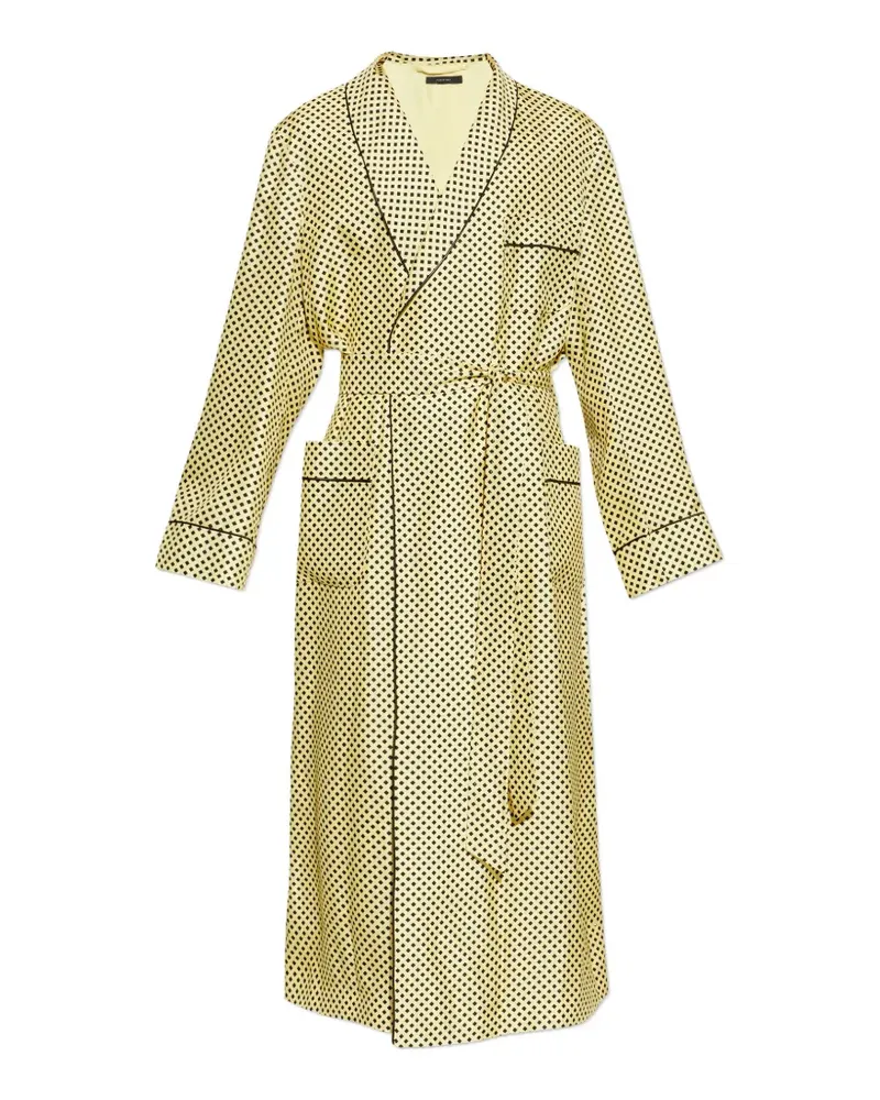 Tom Ford Nachthemd mit Polka Dots - Gelb Gelb