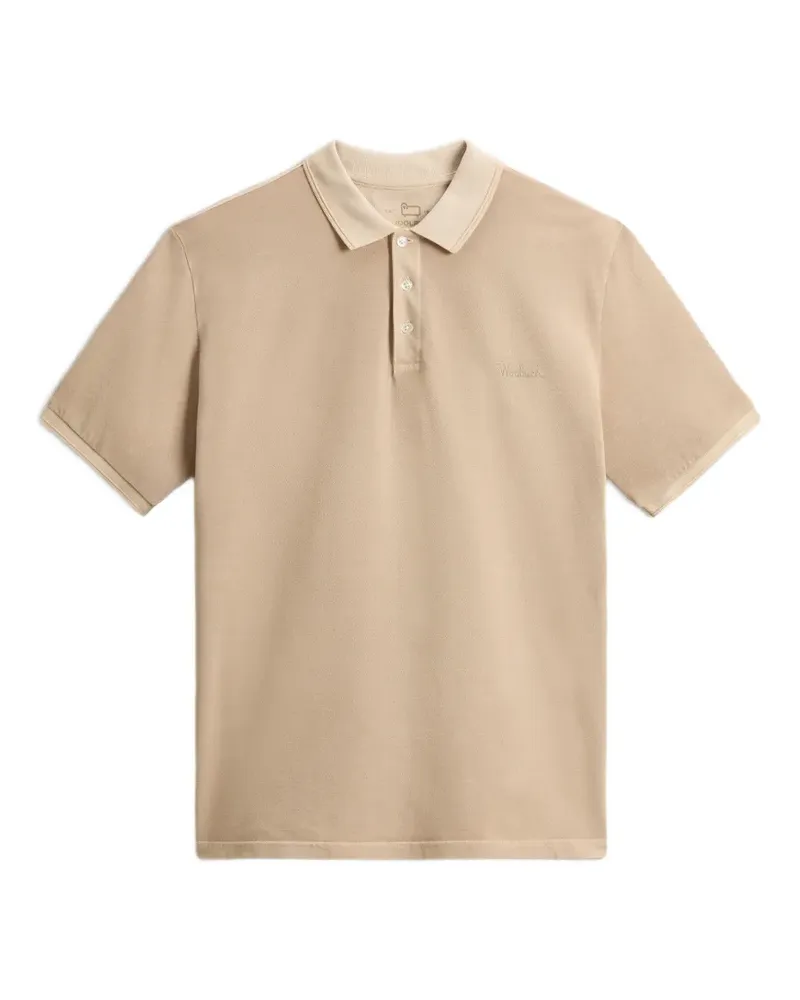 Woolrich Mackinack cotton polo shirt - Nude Nude