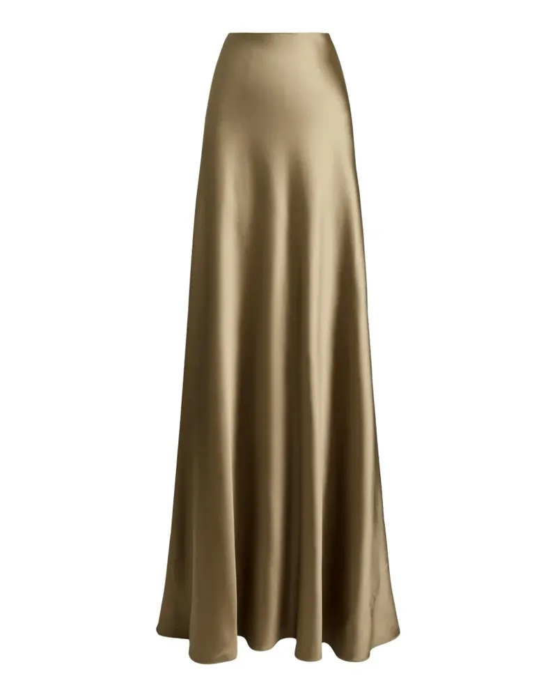 Ralph Lauren Masina satin maxi skirt - Gold Gold