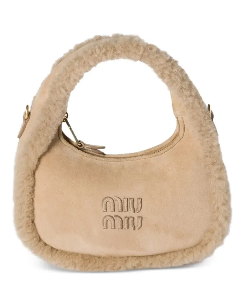 Miu Miu Wander Schultertasche - Braun Braun