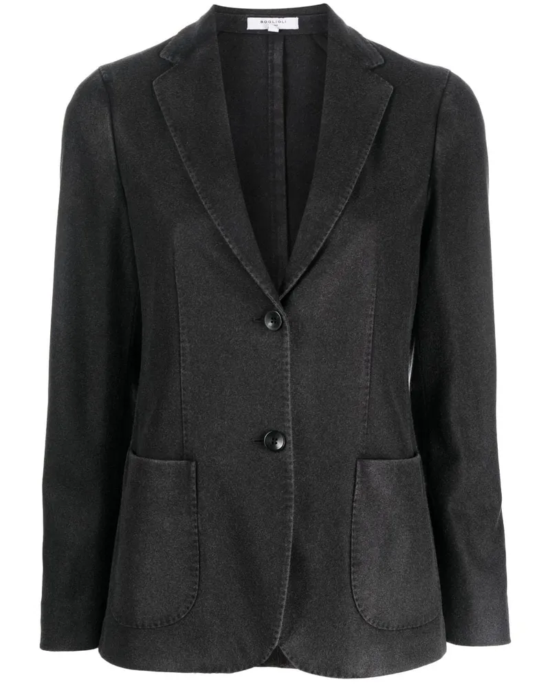 Boglioli Einreihiger Blazer Schwarz