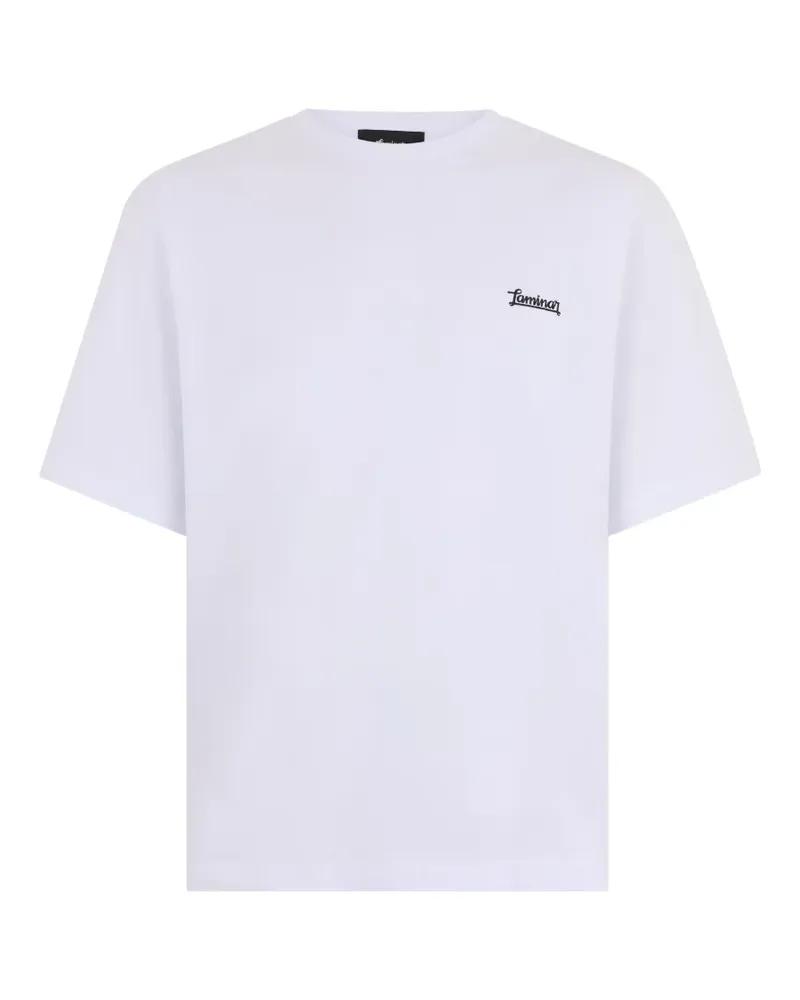 Herno T-Shirt mit grafischem Print - Weiß Weiß