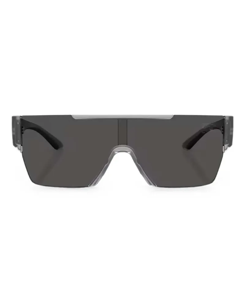 Burberry Sonnenbrille mit geometrischem Gestell - Grau Grau