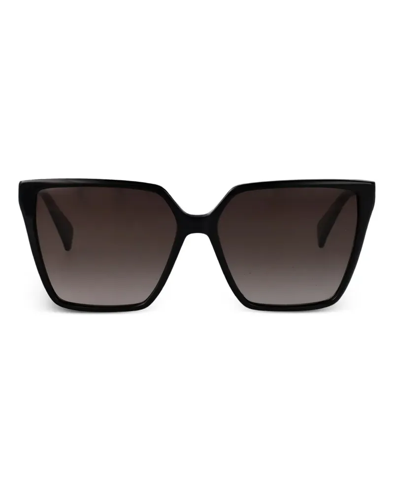 Liu Jo Sonnenbrille mit eckigem Gestell - Schwarz Schwarz